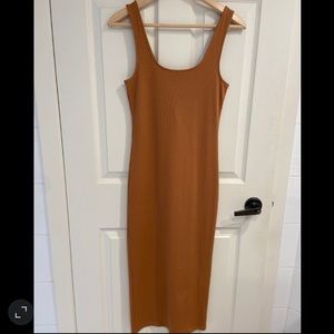FOREVER 21 maxi body con dress